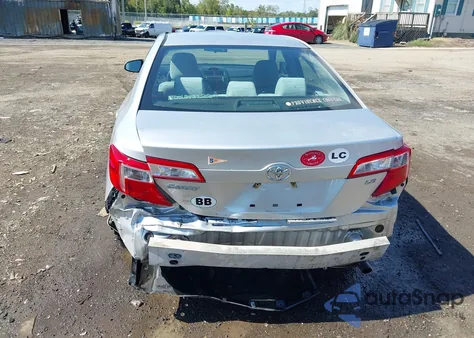 2012 Toyota Camry Le from USA, damaged, VIN 4T1BF1FK8CU080727
